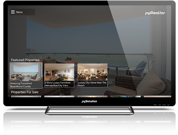 Mockup pyRealtor TV Property List
