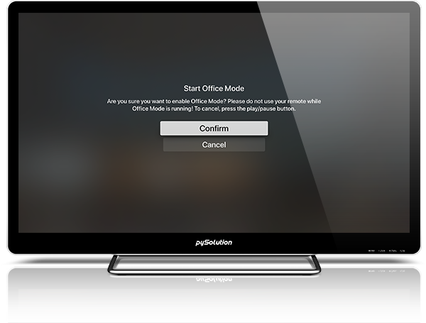 Mockup pyRealtor TV Application FSBO Admin