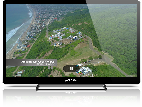 Mockup pyRealtor TV Property Video